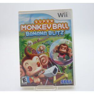 Wii Super Monkey Ball Banana Blitz No Manual